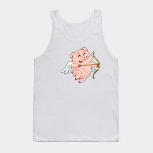 Pig Cupid Tank Top